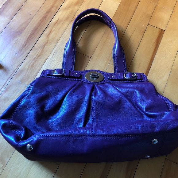 Coach authentique Purple bag - Picture 2 of 6